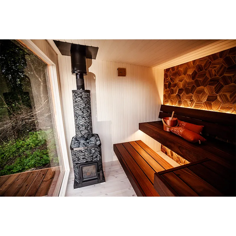 Badstuhytte Sauna Nord Lux, isolert