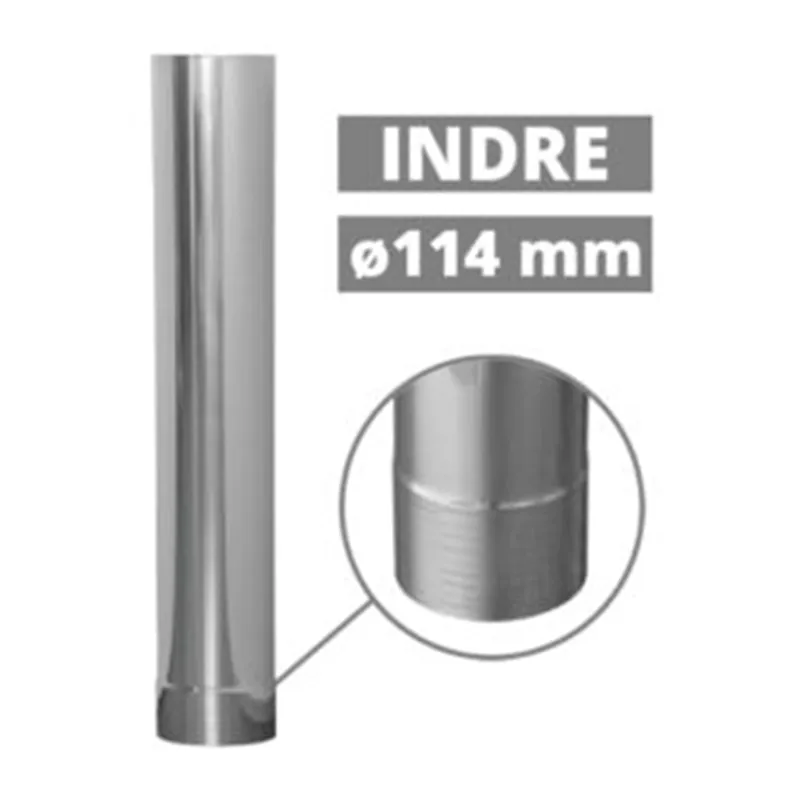 Rökrör till badtunna, 1 m