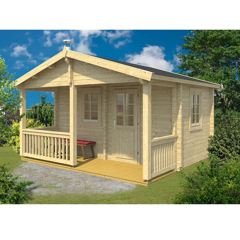 Bastustuga Kalev med terrass  och relaxrum 70 mm