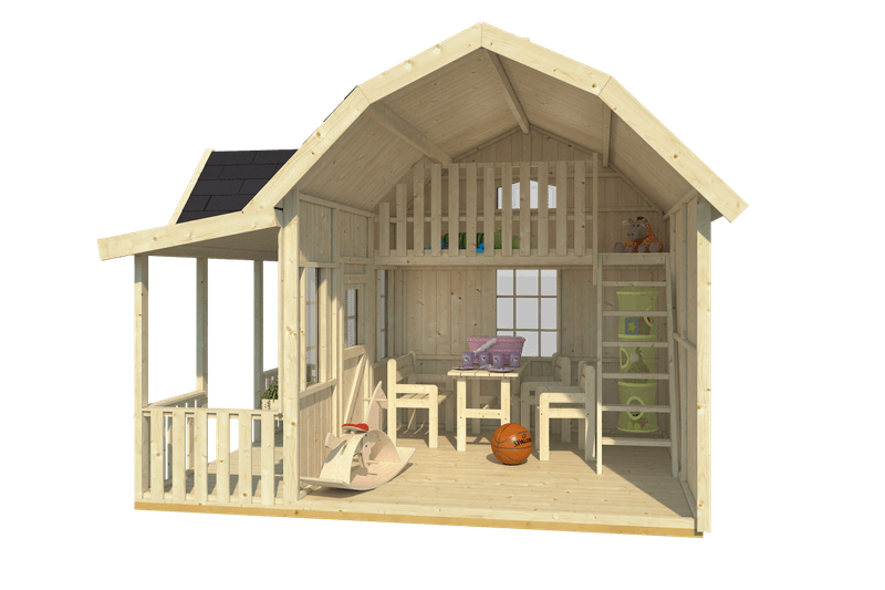 Lekestue Sara 4,8 m2 og terrasse 1,9 m2
