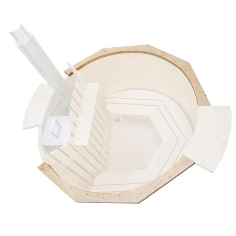 Dekorativ övre kant till trätunna