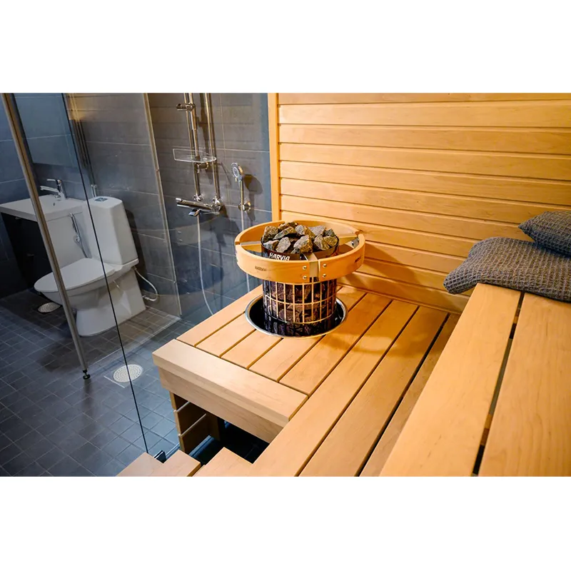 Elektrisk badstuovn Harvia Cilindro PC90XW 9 kW WiFi Steel