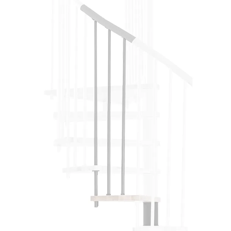 Höjdforlängning Spiral Effekt vit